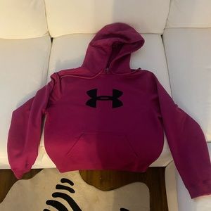 Under Amour pink hoodie